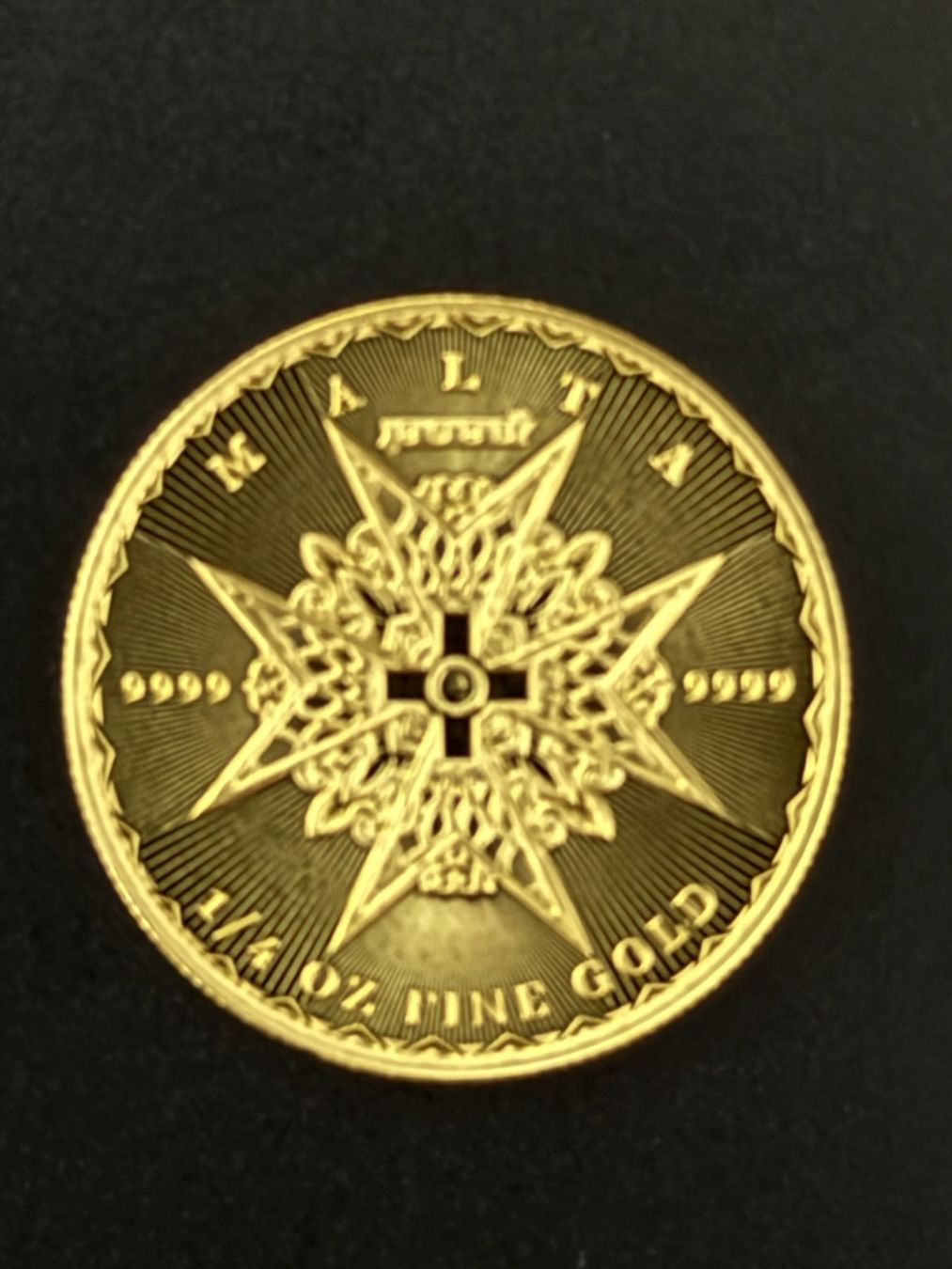 Tutti le monete: Goldmünzen 1/4 Malta – Nuovo e nell'imballaggio originale da Untersiggenthal venduto da byiggy 2