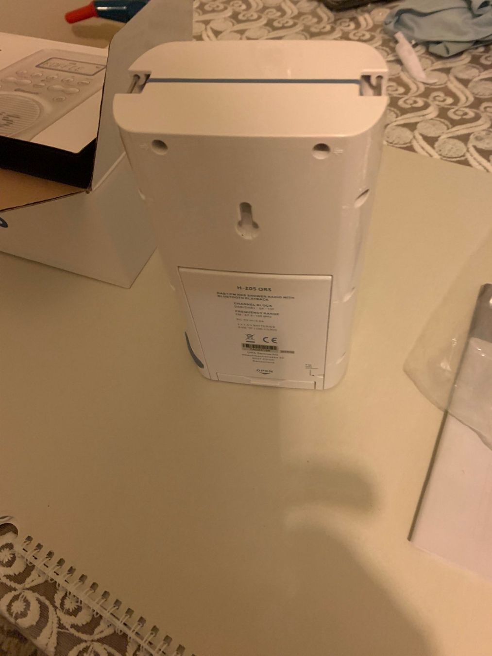 Microspot Radios: ORS DAB+ Bluetooth Shower Radio  ** Neu – Neu und originalverpackt aus Emmen von newcar4you 2