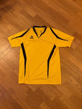 Erima Fussball Trikot, Gelb/Schwarz, Grösse M - Top Zustand!