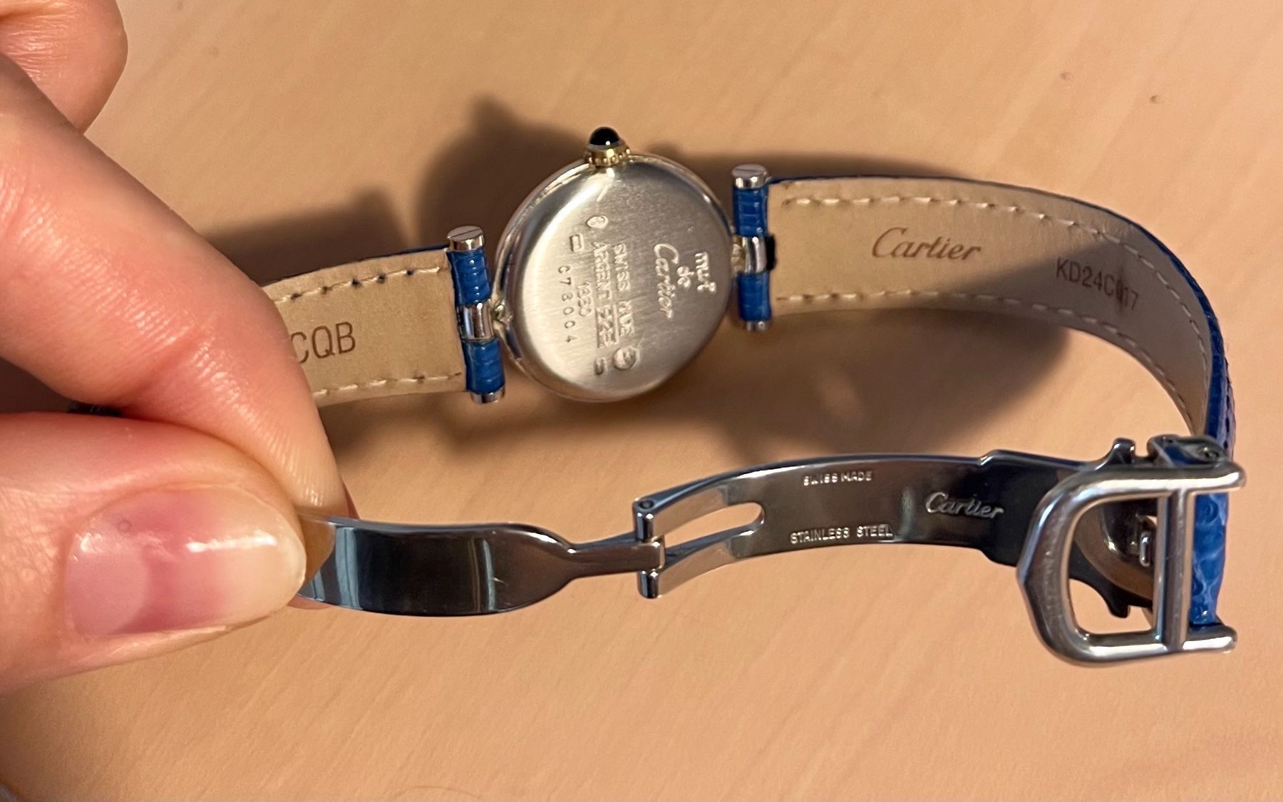 Cartier Uhren: Montre Cartier MUST Argent 925 – Gebraucht aus Genève von Annilu 3