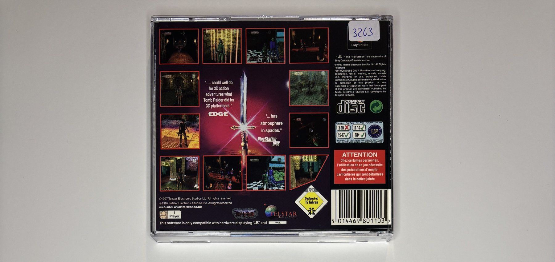 Sony Giochi: PS1 - Excalibur 2555 A.D. – Usato da Allschwil venduto da Bullach 2
