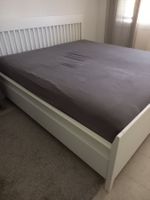 IDANÄS Bett mit Schubladen, weiß, 180x200 cm