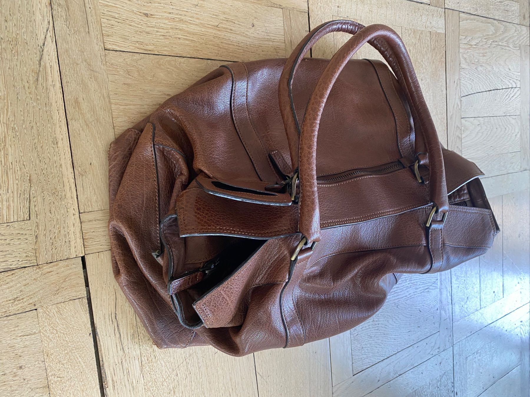 Massimo Dutti Borse: Massimo Dutti Weekender Leder – Usato da Zürich venduto da fu_ma 1