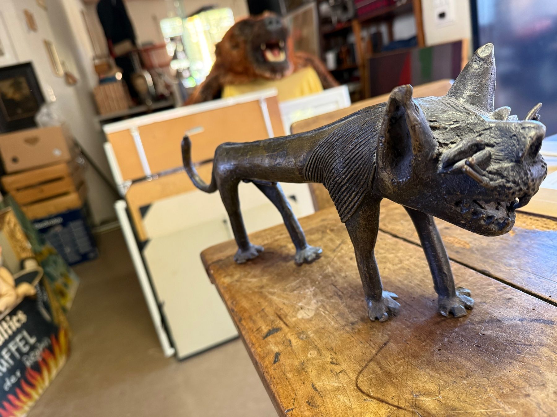 Skulpturen & Statuen: Messing Skulptur wohl Afrika – Gebraucht aus Bern von Jwpm66 2
