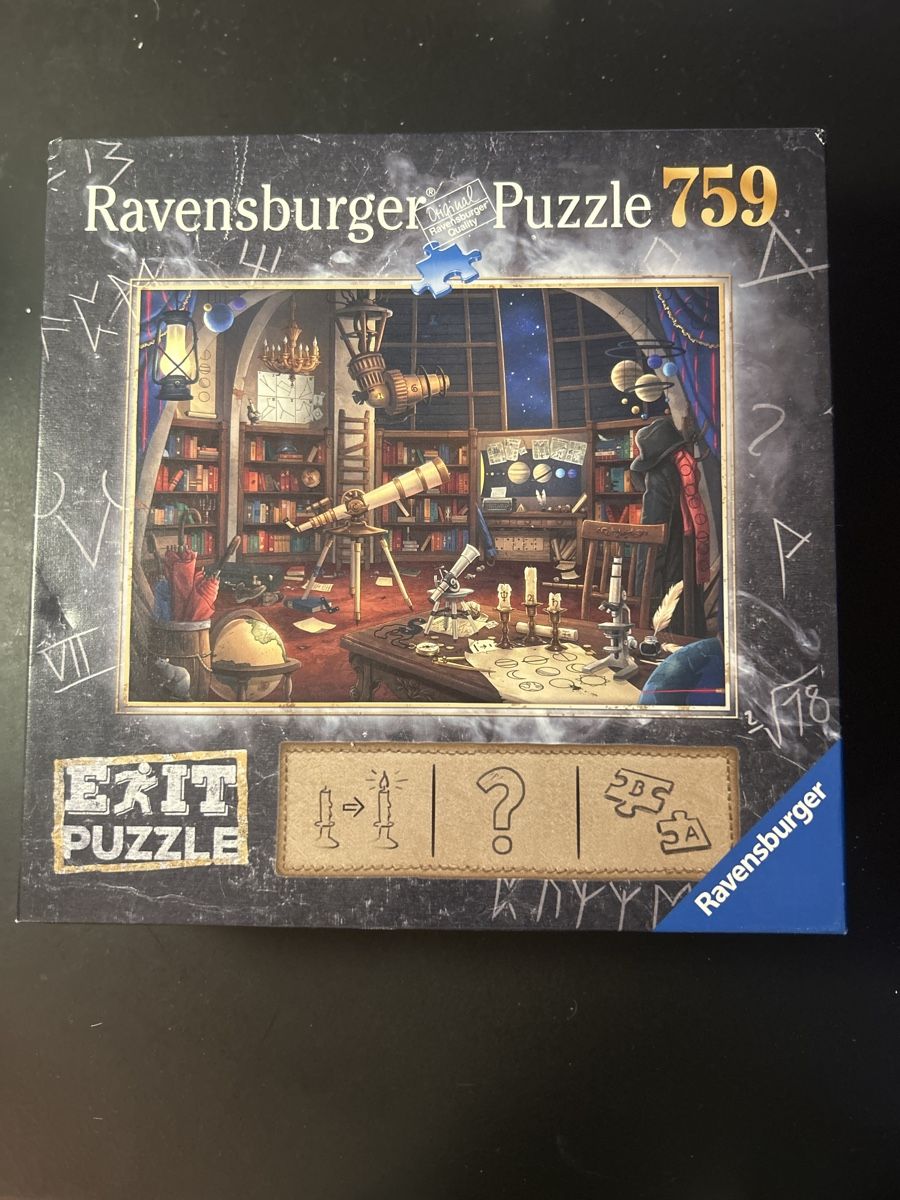 Ravensburger Puzzle: Ravensburger Exit Puzzle "Escape im Astronomielabor" 759 Tei – Nuovo (secondo la descrizione) da Zürich venduto da jan-TGC