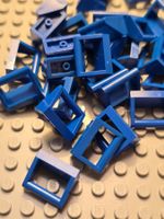 Lego 15x Fliesen mit Griff (2432)blau