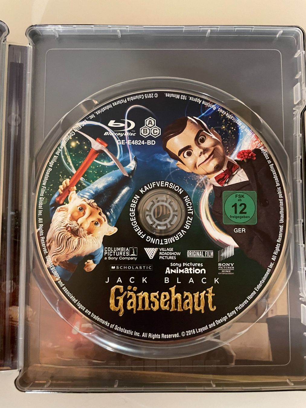 Tutti i DVDs: Blu-Ray Gänsehaut - Jack Black STEELBOOK – Usato da Männedorf venduto da LTMCS 2