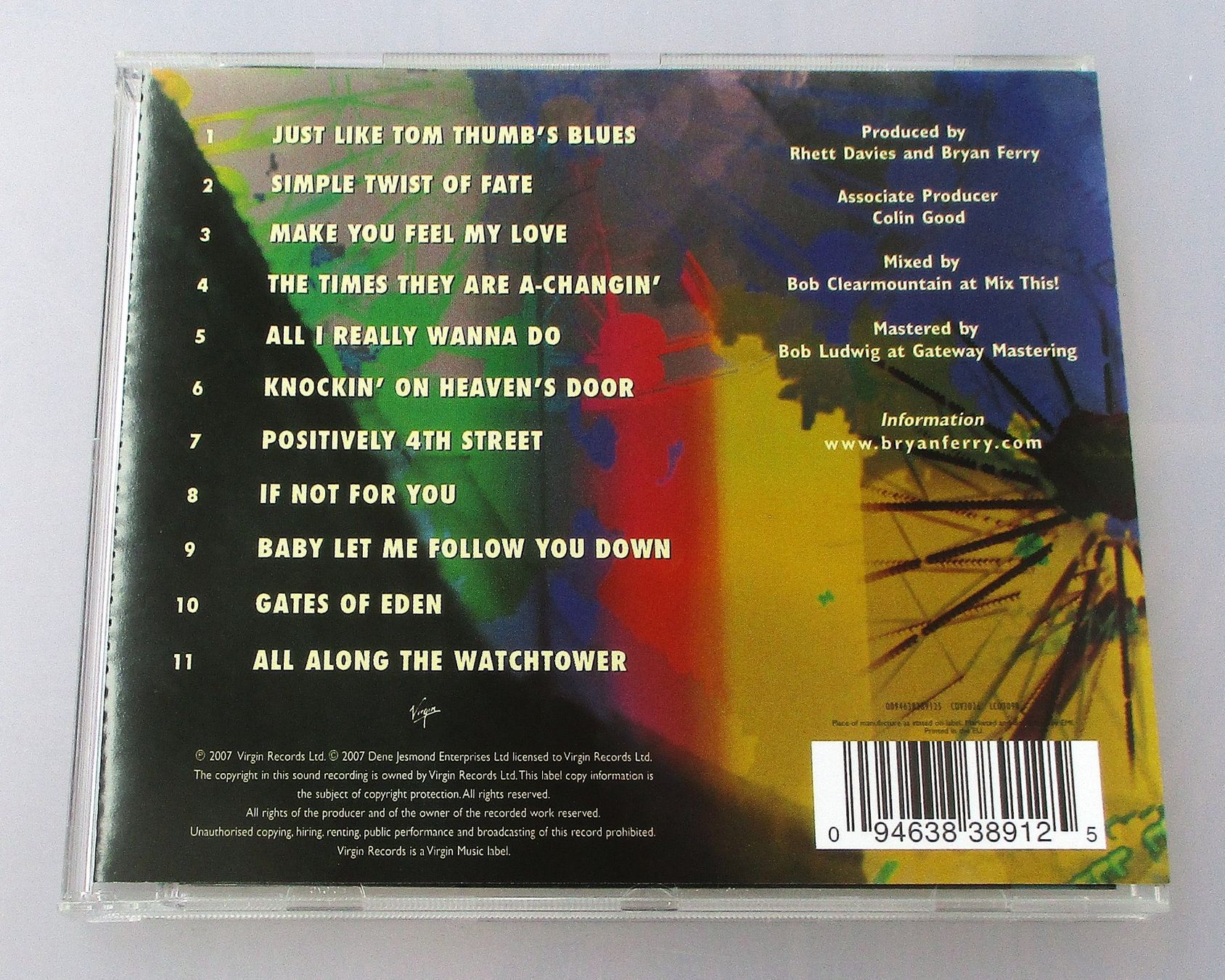 CDs: BRYAN FERRY - Dylanesque – Gebraucht aus Wattwil von Muriel11 1