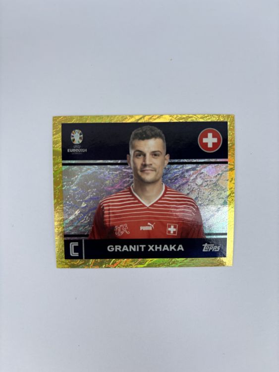 Granit Xhaka #A-GX Prices | 2024 Topps UEFA Autograph | Soccer Cards