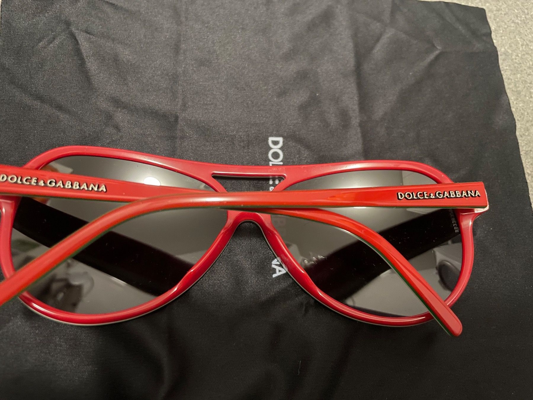 Dolce & Gabbana Occhiali & Lenti: Originale Dolce Gabbana Brille rot – Usato da St. Gallen venduto da jojan 1