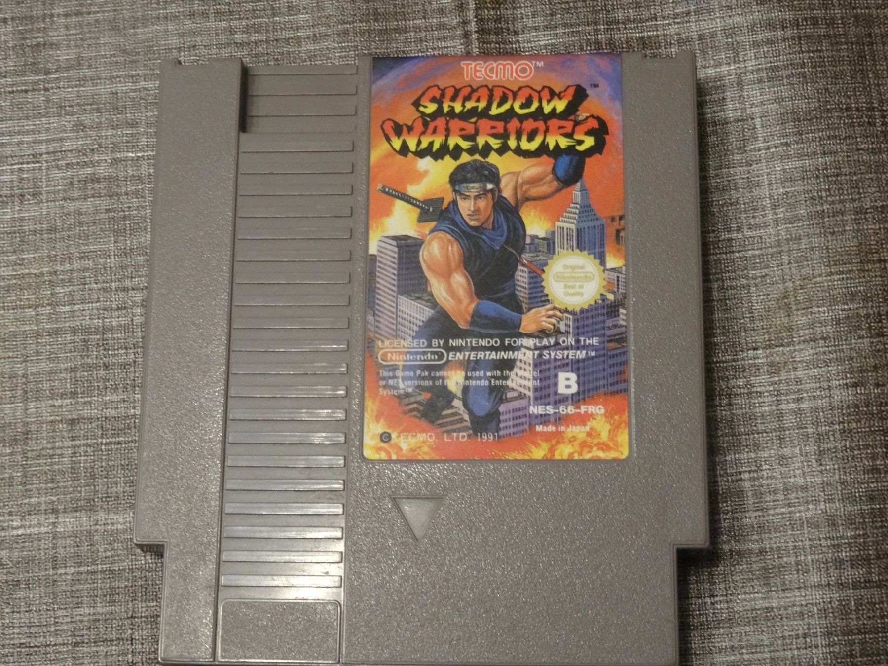 Nintendo Giochi: Nintendo NES Spiel: Shadow Warriors NES – Usato da Olten venduto da Disc-Ausverkauf
