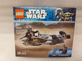 LEGO Star Wars 75436 The Mandalorian & Grogu's Speeder Bike
