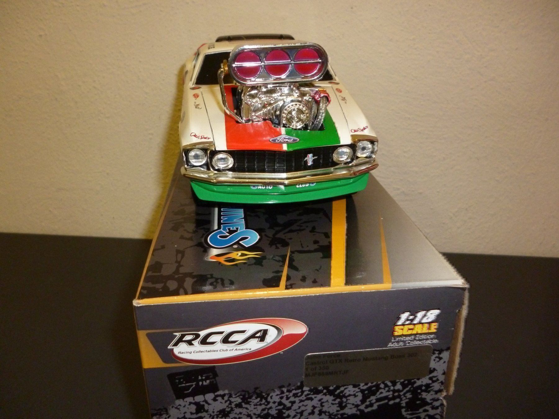 Ford Modellautos: Ford Mustang MachI 69"John Force" 1:18 – Neu und originalverpackt aus Niederwil SG von Kaicorner03 2