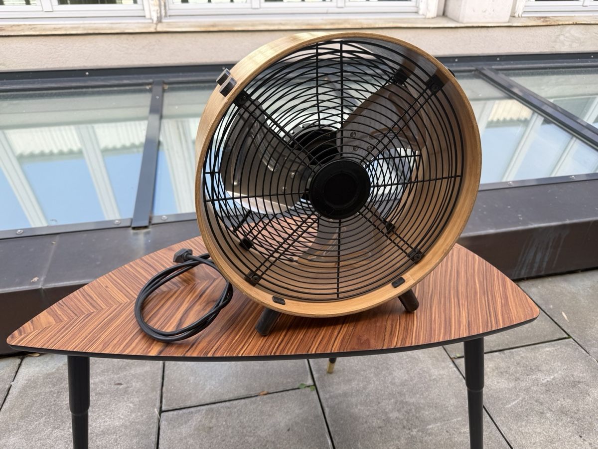 Ventilatori: Bodenventilator Holzgehäuse rund gebraucht – Usato da Schinznach Bad venduto da Chnuschterli73