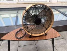 Bodenventilator Holzgehäuse rund gebraucht