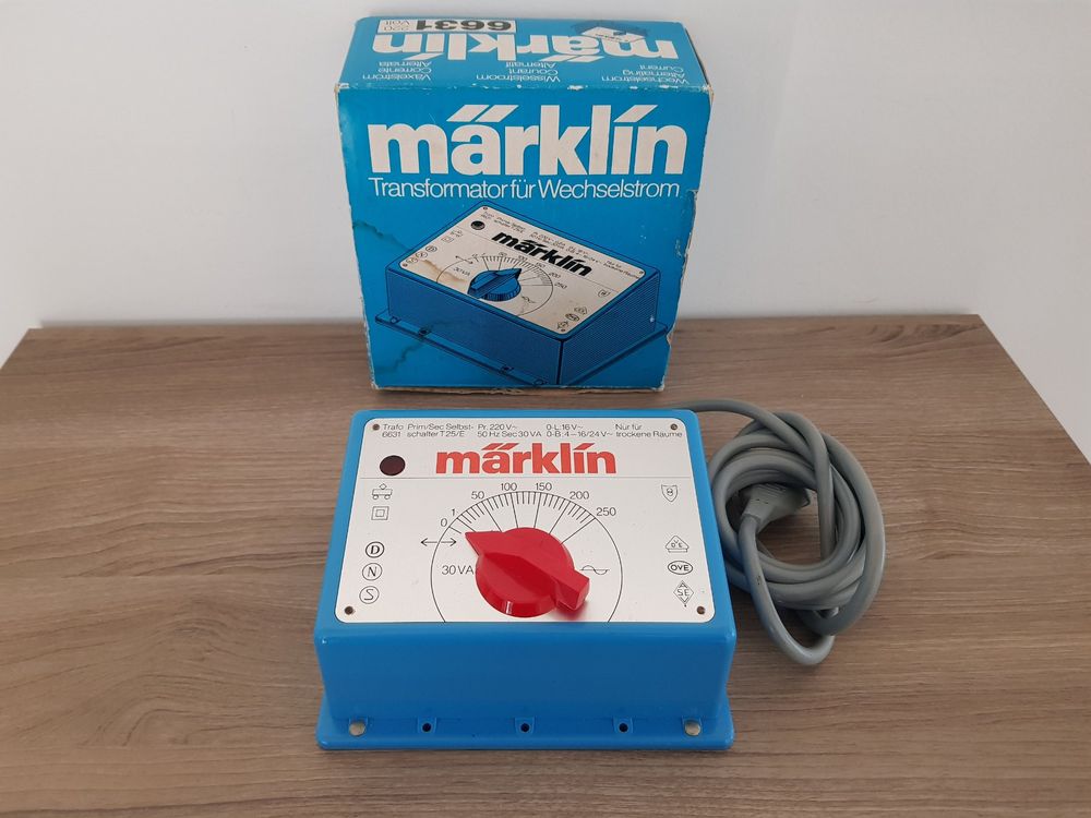 Märklin Trafo 6631 T255/E - Modelleisenbahn Spor H0 (Neu) | Kaufen auf ...