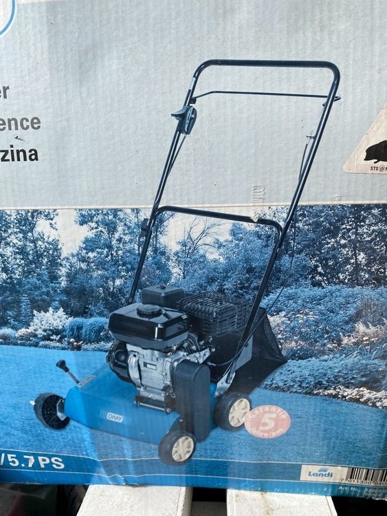 Vertikutierer Benzin Okay 5,7 PS, Originalverpackt! Kaufen auf Ricardo