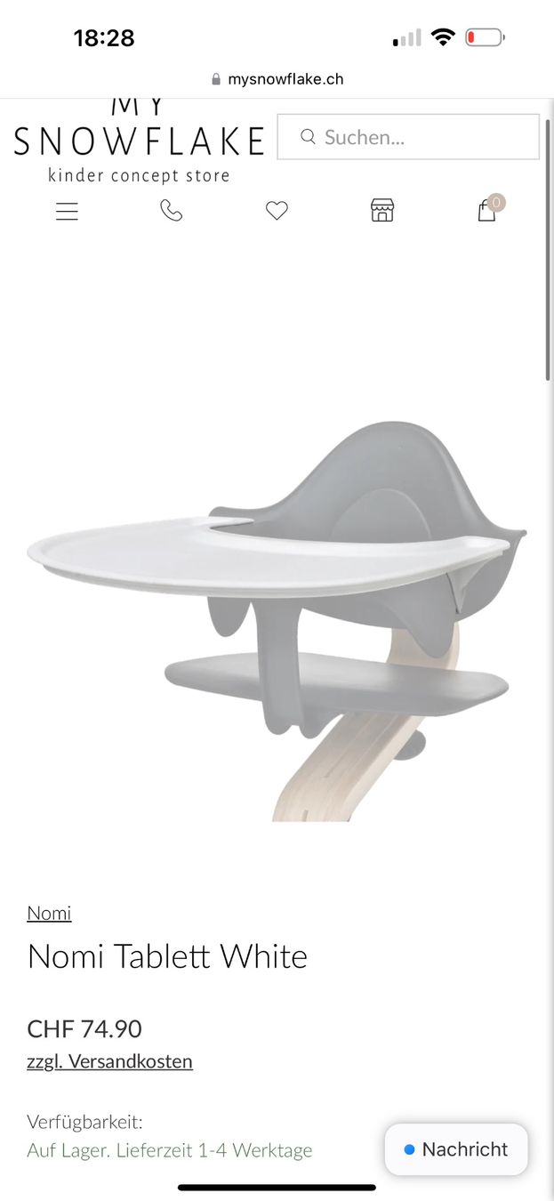 Hochstühle: Stoke Nomi Tray – Gebraucht aus Thayngen von Lovely_Family 2