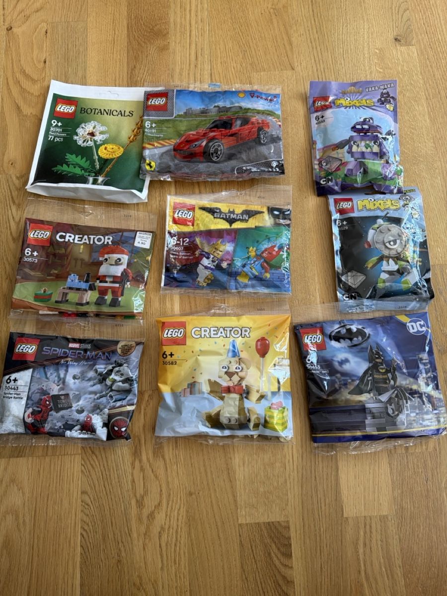 Lego Giocattoli: LEGO Konvolut, 9 Sets, Botanicals, Creator, Batman etc – Nuovo e nell'imballaggio originale da Schwarzenburg venduto da Schrepfer