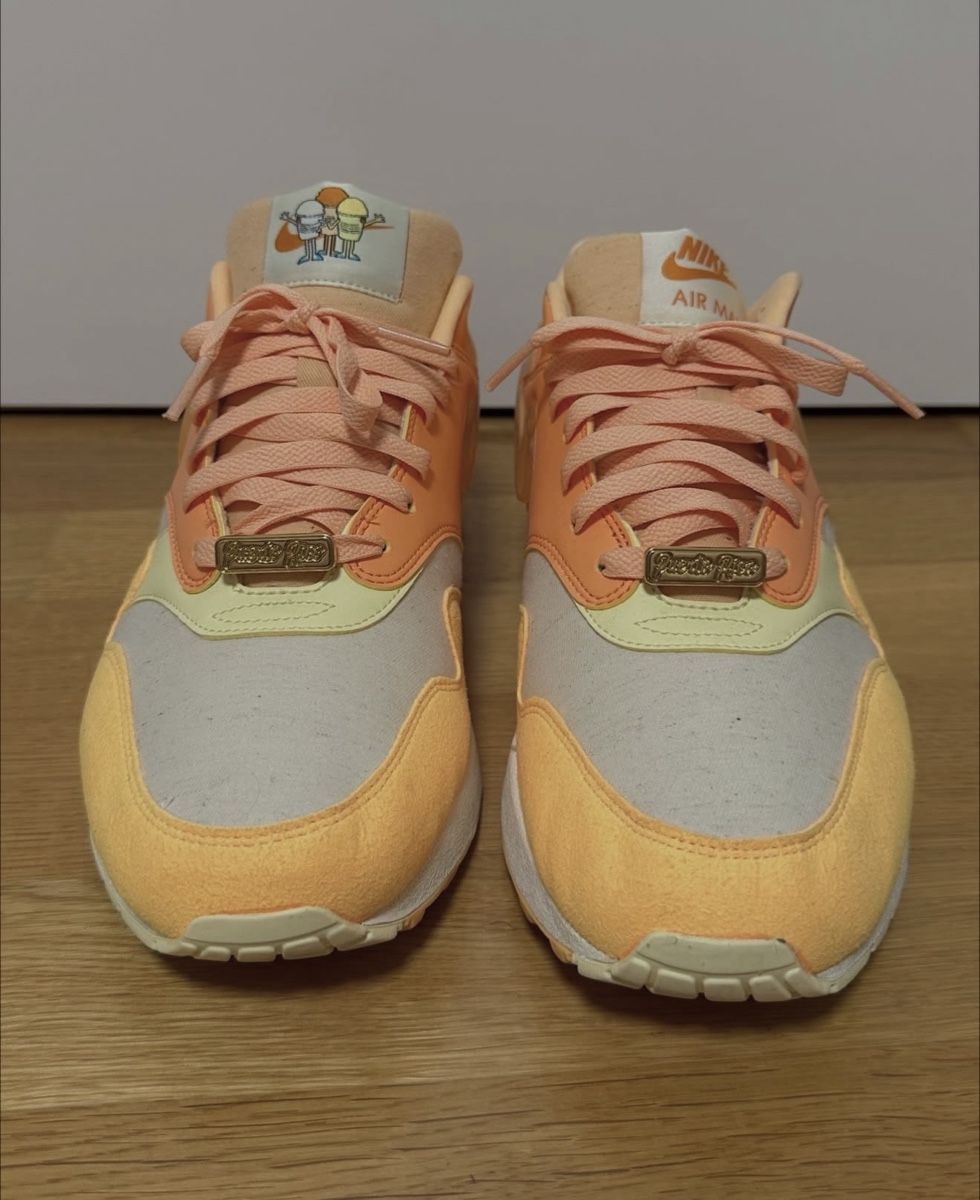Nike Scarpe da uomo: Nike Air Max 1 "Puerto Rico orange" – Usato da Basel venduto da Kevinbuckcards 1