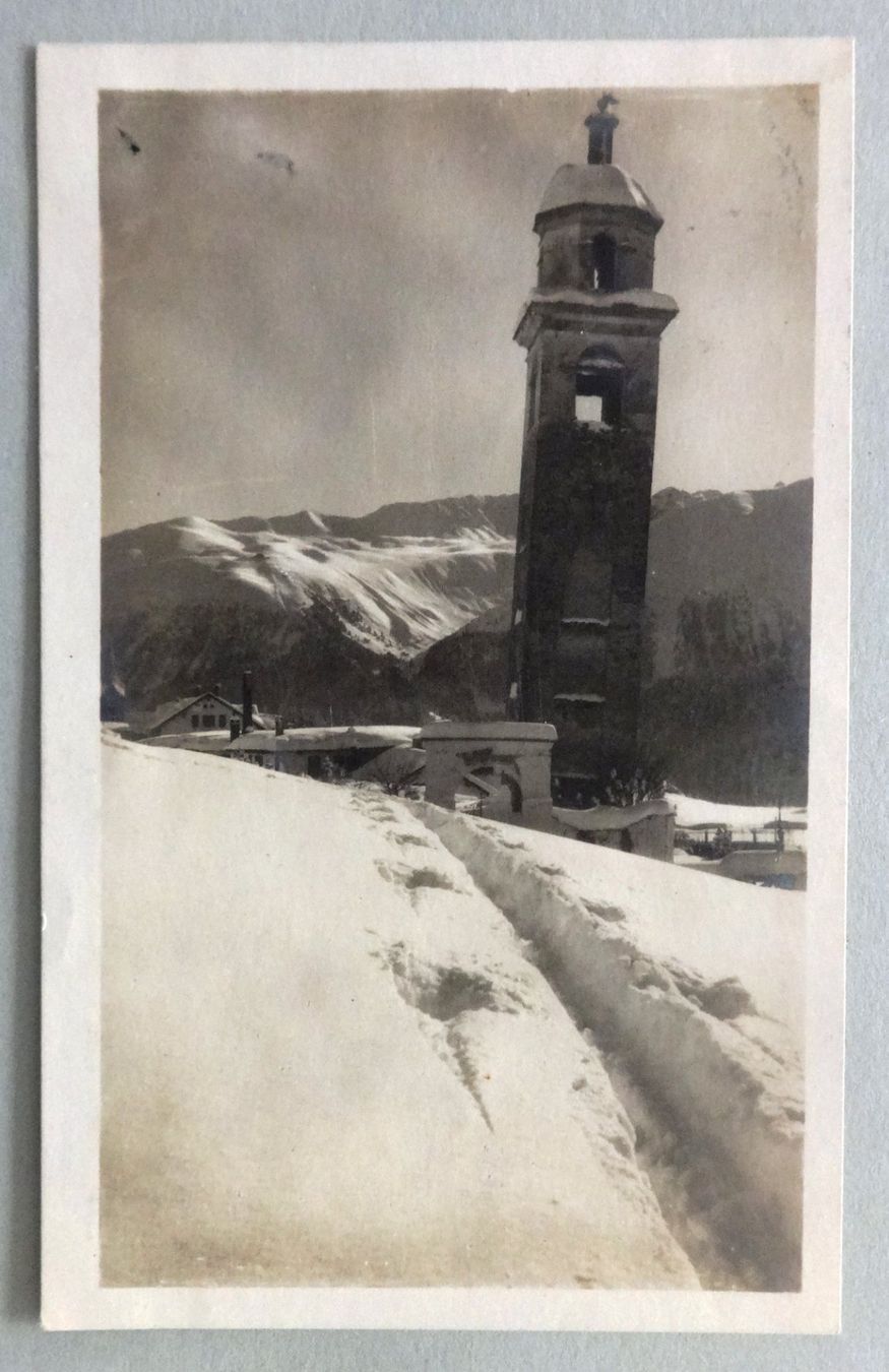 Cartes postales: Der schiefe Turm in St. Moritz – D'occasion à Fétigny par Billy2miny