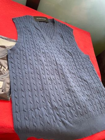 Herren Weste NEU XXL Marke Kallspin 100% Baumwolle