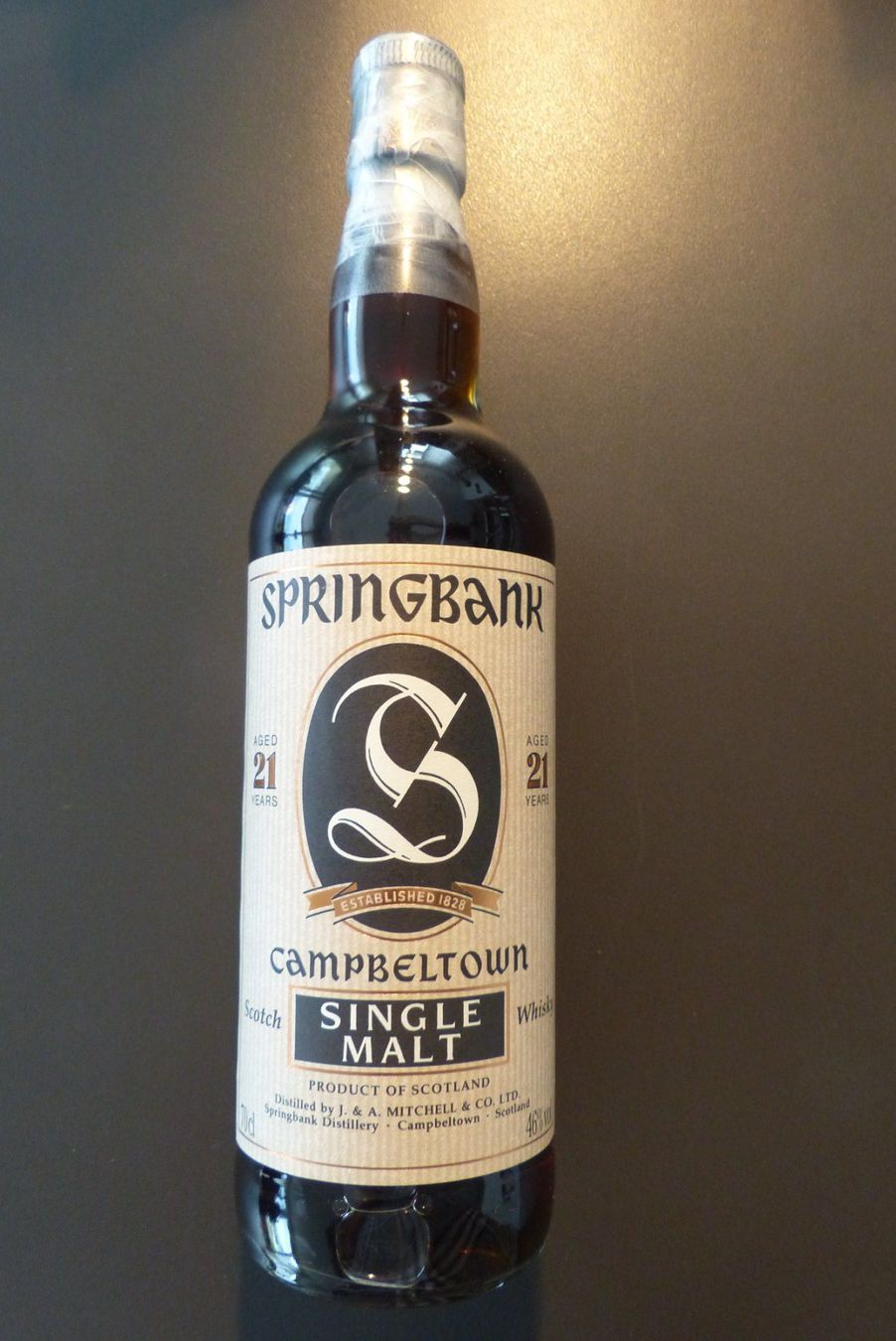 Springbank Spiritueux: SPRINGBANK AGED 21 YEARS – Neuf avec emballage d'origine à Steffisburg par Marcifil 2