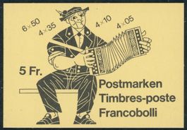 1984 - Markenheftchen - Volksbräuche - Ersttag Stempel ET