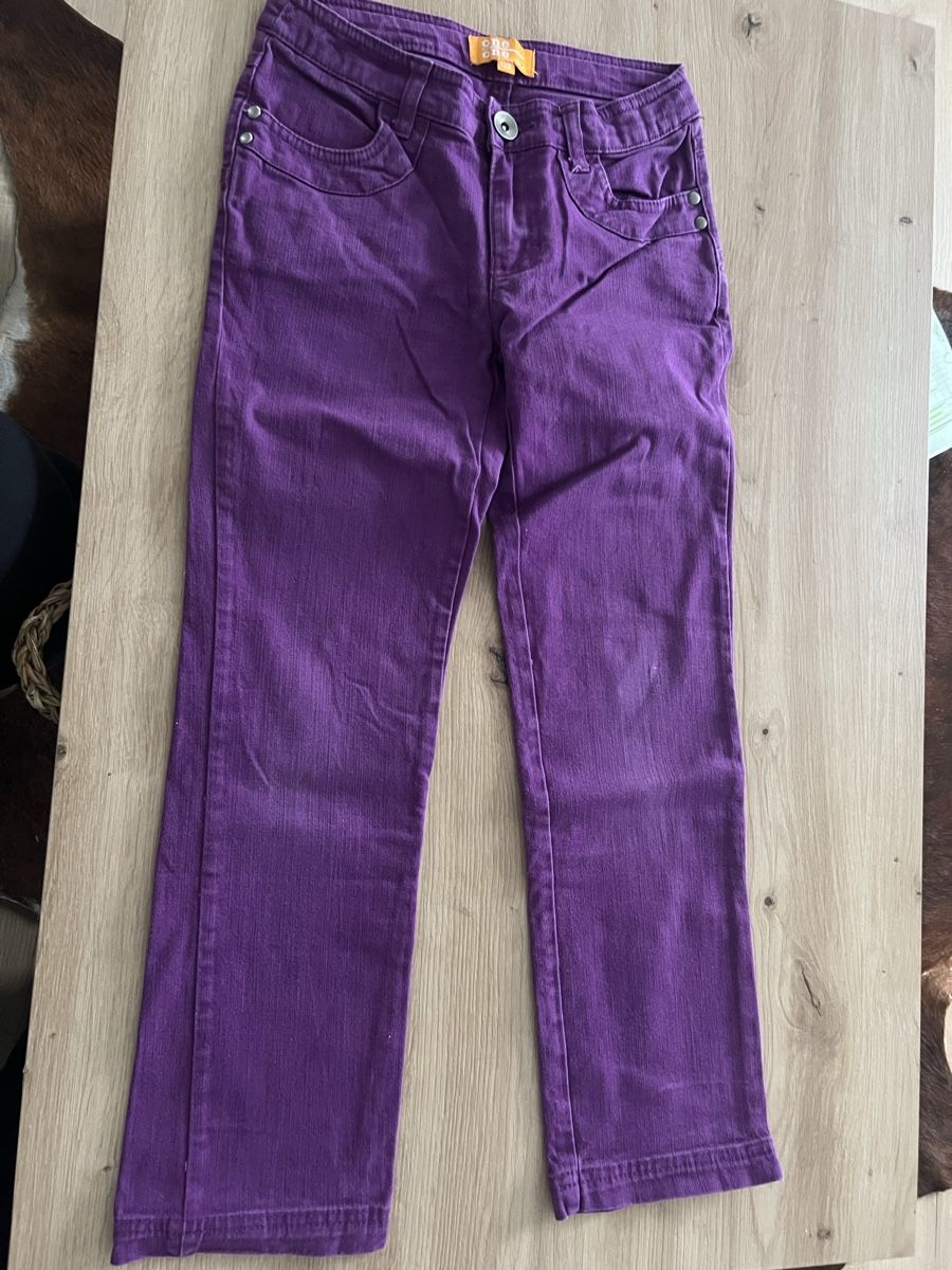 Pantaloni: Jeans in Lila - Grösse 128 – Usato da Thun venduto da Siladi