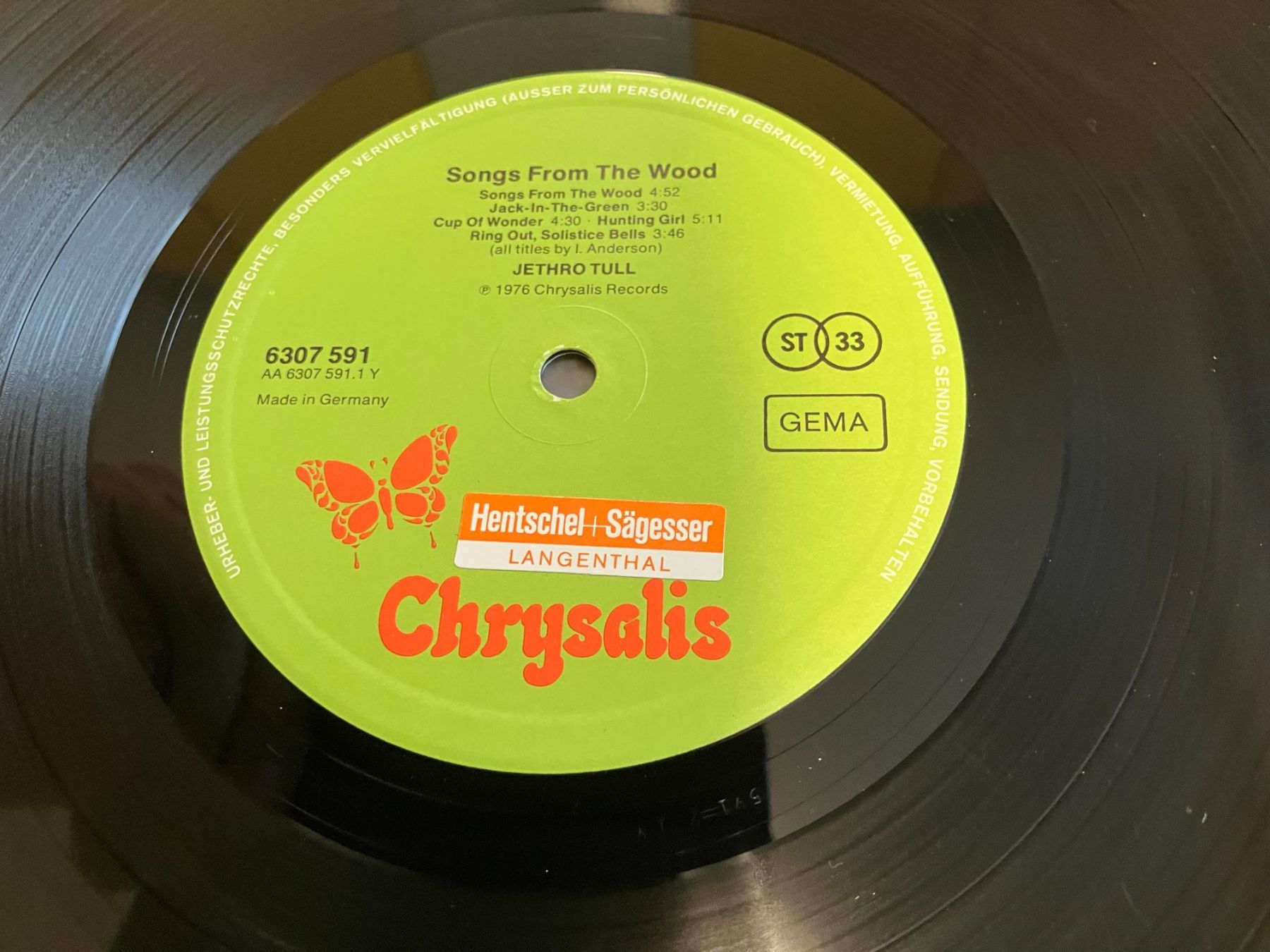 Dischi in vinile: Jethro Tull – Usato da Aarwangen venduto da Jukebox3 5
