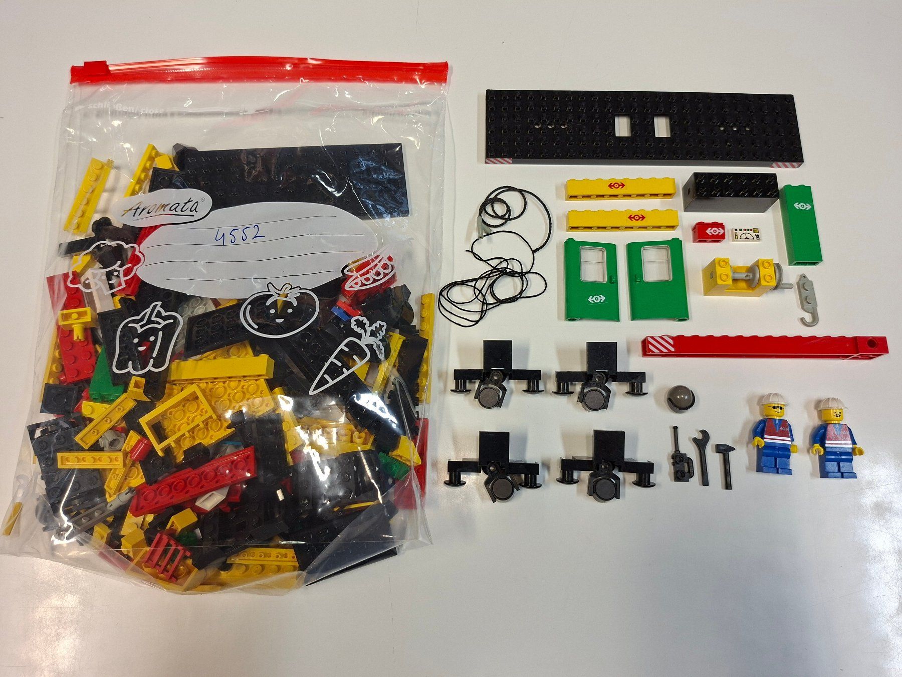Lego Giocattoli: Lego 4552 Trains Cargo Crane – Usato da Sils im Domleschg venduto da AMAG_AUDI_ZH 1