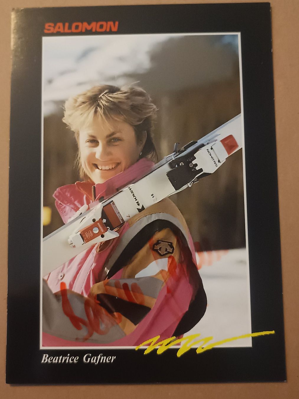 Autografi: Beatrice Gafner - handsignierte alte Karte – Usato da Menziken venduto da Artographs