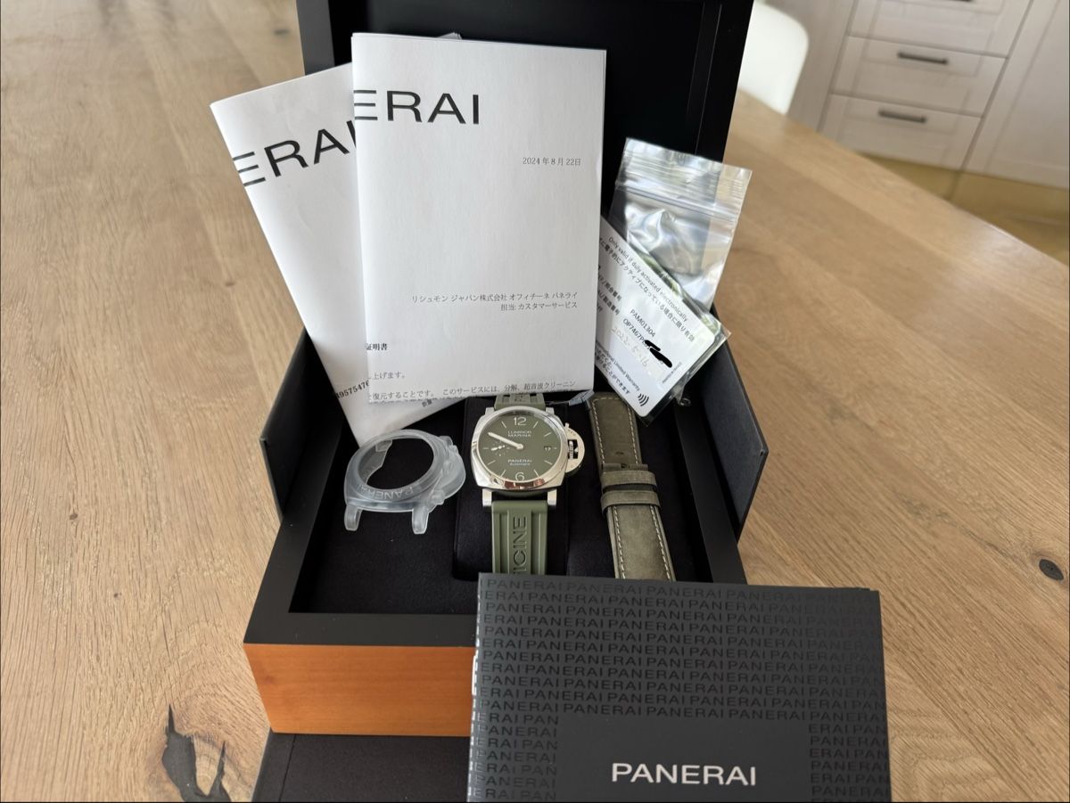 Panerai Orologi: Panerai Quaranta Grün PAM01304 – Usato da Wohlen AG venduto da zrhdus 5