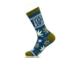 BUNTE DESIGN SOCKEN-Meet My Best Bud (Big 41-46)