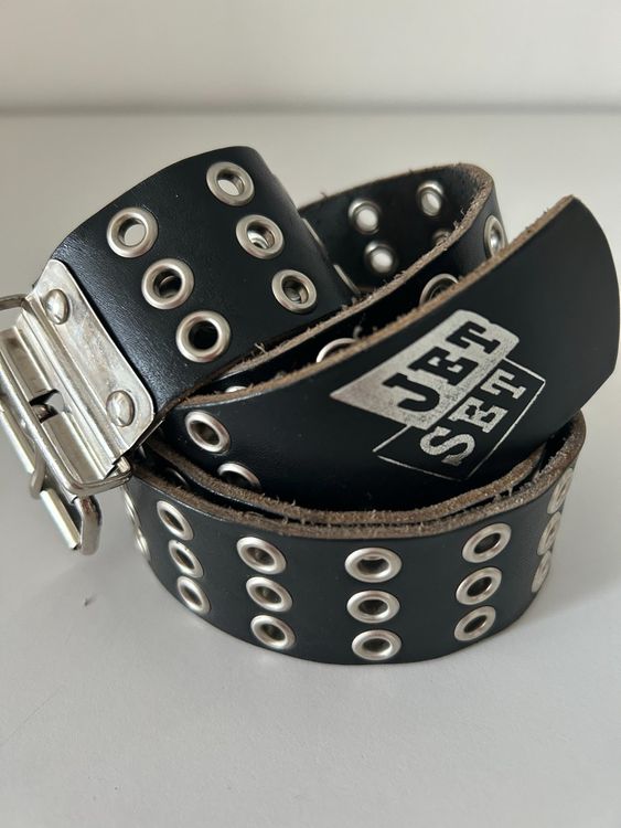 JET SET Ceinture en cuir pour habillement sportif et ski (Neuf (Voir