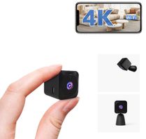 Mini Kamera, 4K HD WLAN Überwachungskamera Innen Live