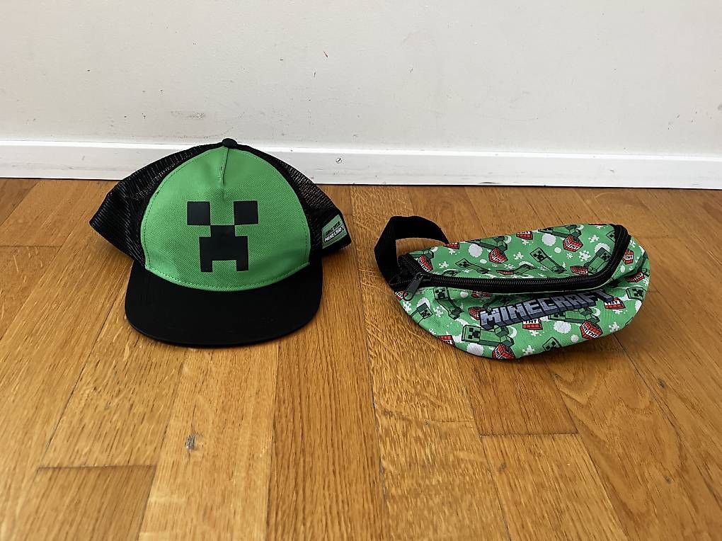 Borse & Zaini: Minecraft Kinder Cap und Bauchtascheset – Nuovo e nell'imballaggio originale da Muri b. Bern venduto da sibube3000 2