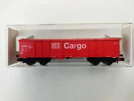 Hochbordwagen Eaos der DB Cargo von Fleischmann N, Fabrikneu