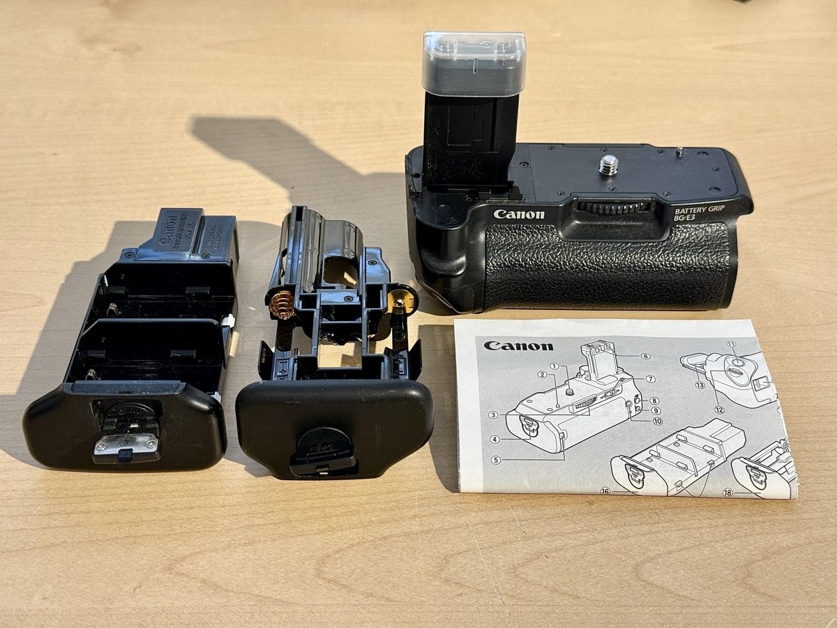 Canon Batterie: Canon BG-E3 Battery Grip – Usato da Schaffhausen venduto da av8or 1