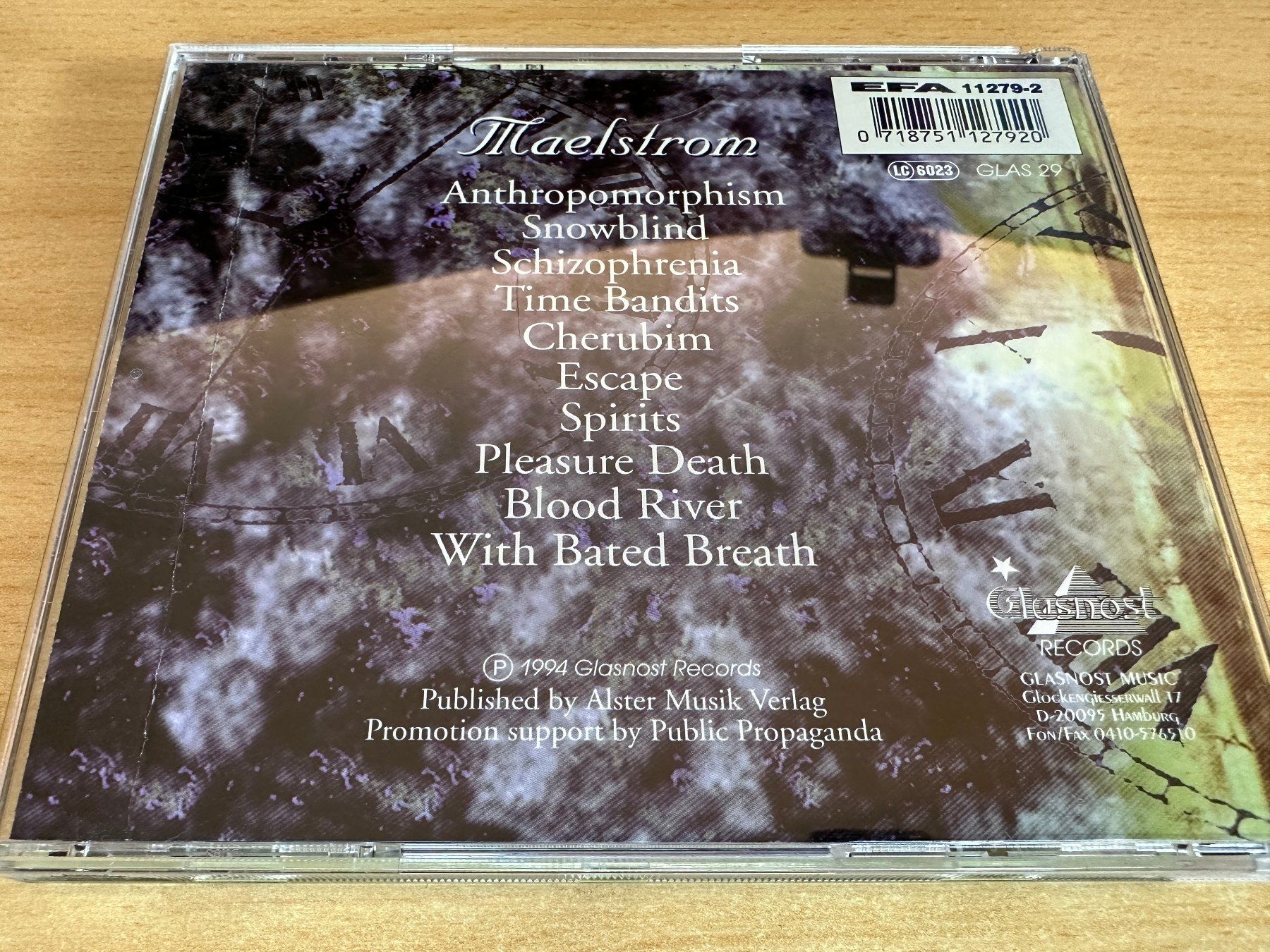 CD: Dronning Maud Land – Maelstrom – Usato da Rikon im Tösstal venduto da Alpenmutz 1