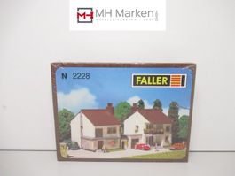 Faller 2228 Bausatz 2 xWohnhäuser 1:160 Spur N Anlage Bau