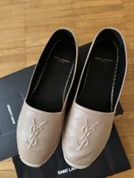 YSL MONOGRAM ESPADRILLES IN LAMBSKIN Gr.38 NEU