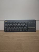 Logitech K400 Plus Tastatur mit Touchpad.