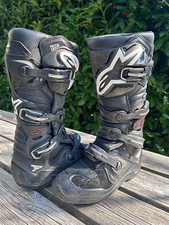 Motorradstiefel Gebrauchte Motocross Stiefel Motocross Stiefel