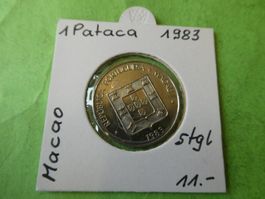 Macao 1983, 1 Pataca    stgl.