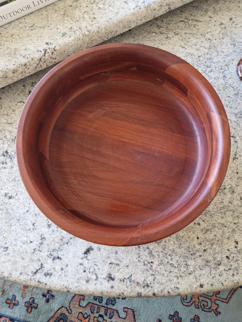 Ciotole: Vintage Holzschale Nussbaum – Usato da Obfelden venduto da Vintage-to-go 5