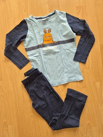 Pyjama "Die Maus" Gr. 122/128