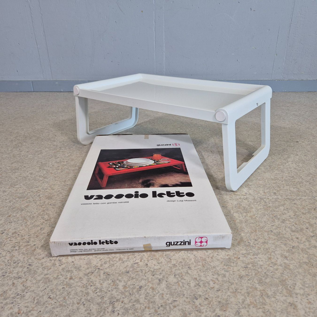 Piatti di portata: Vintage Guzzini Bett - Tablett Service Tableau mit OVP – Usato da Nottwil venduto da Wondewa-Shop