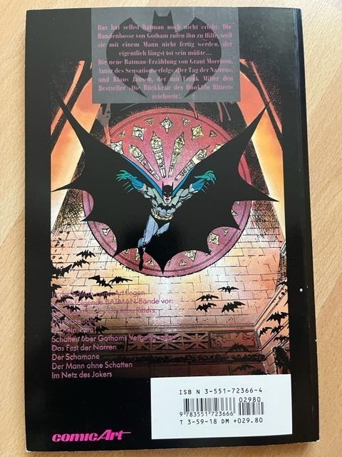 Fumetti: Batman Der Mann ohne Schatten  Comic Art Album – Usato da Gossau SG venduto da Noryflory 1