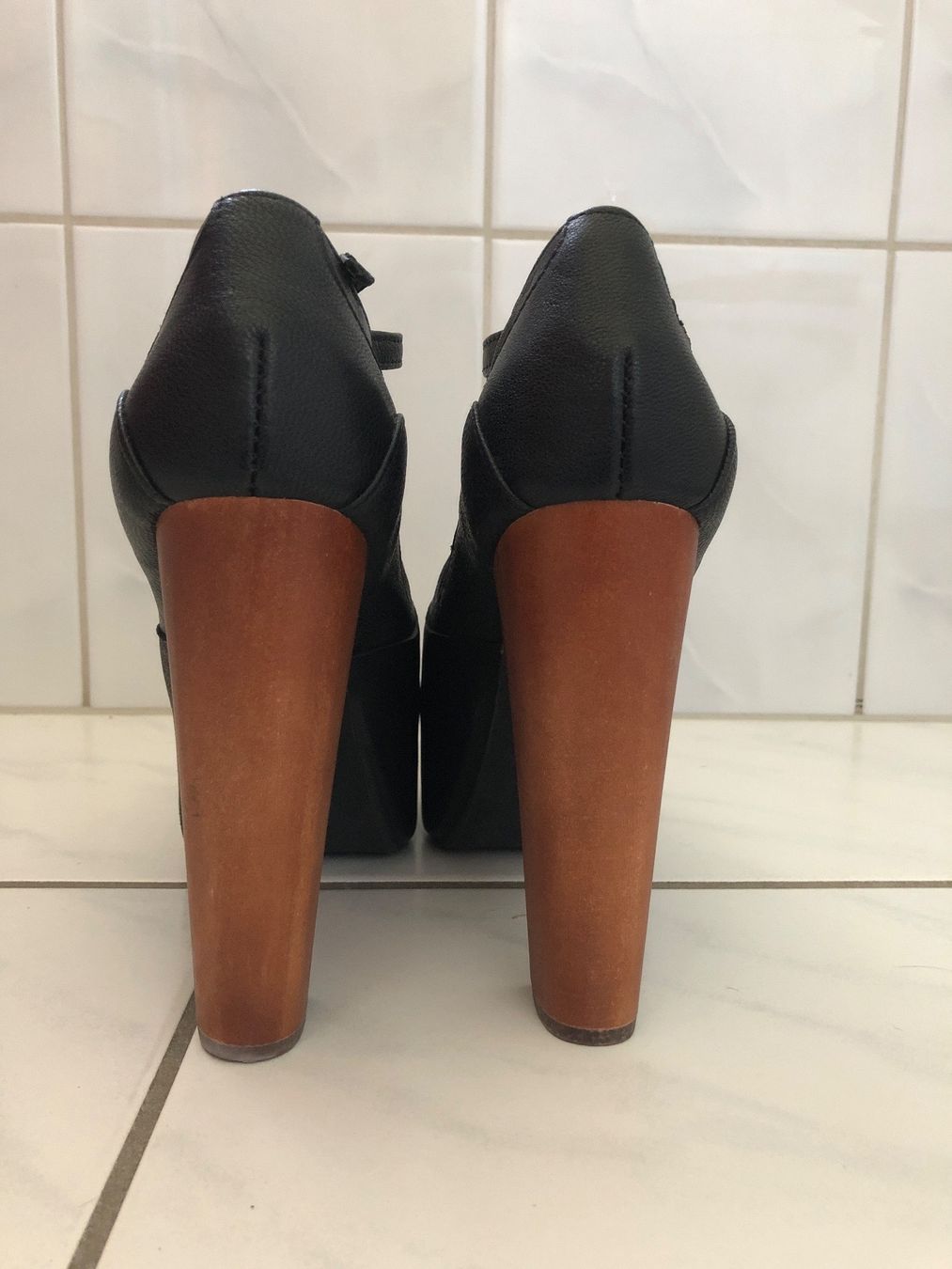 Scarpe da donna: Jeffrey Campbell Peeptoe Heels 36 – Nuovo (secondo la descrizione) da Root venduto da NaBr76 3